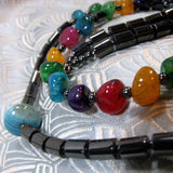 chunky handmade necklace long length