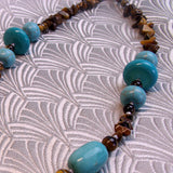 chunky semi-precious beads