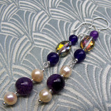 long drop earrings handmade uk