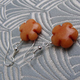 semi-precious gemstone drop earrings uk