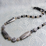unique handcrafted jasper necklace design