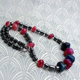 chunky semi-precious stone necklace