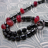 handmade semi-precious stone necklace