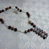 handmade mookaite necklace uk