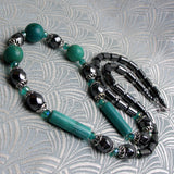unique handmade turquoise necklace