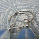 opal quartz earrings handmade uk