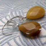 jasper handcrafted earring design