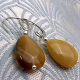 jasper handmade drop earrings