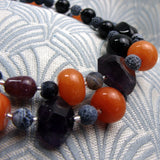 chunky handmade necklace design