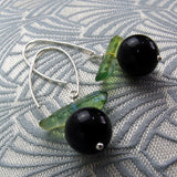 long handmade drop earrings