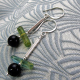 long drop handmade earrings