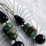 turquoise handmade earrings uk