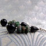 unique handcrafted turquoise earrings