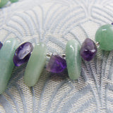 short green chunky necklace