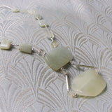 pale green jade necklace