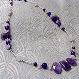 amethyst handmade semi-precious jewellery uk