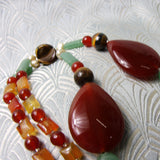 chunky semi-precious beads