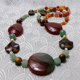 chunky handmade necklace