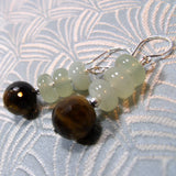 drop earrings, jade drop earrings, jade earrings