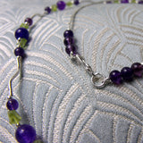 amethyst sterling silver beads