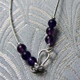 sterling silver necklace hook