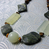 handmade chunky jade necklace uk