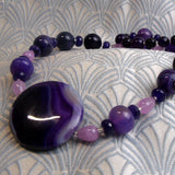 beaded semi-precious stone jewellery, semi-precious bead jewellery MN54