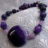 beaded semi-precious stone jewellery, semi-precious bead jewellery MN54
