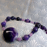 beaded semi-precious stone jewellery, semi-precious bead jewellery MN54