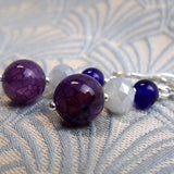 beaded semi-precious stone jewellery, semi-precious bead jewellery NM54