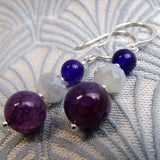 beaded semi-precious stone jewellery, semi-precious bead jewellery NM54