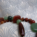 chunky semi-precious gemstone beads