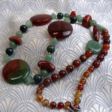 chunky gemstone jewellery necklace