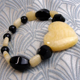 Beaded semi-precious stone jewellery, semi-precious bead jewellery NM4