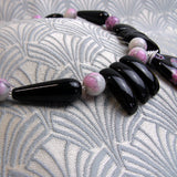 beaded semi-precious stone jewellery, semi-precious bead jewellery MN57