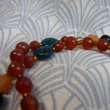 beaded semi-precious stone jewellery, semi-precious bead jewellery MN58