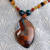 beaded semi-precious stone jewellery, semi-precious bead jewellery MN58