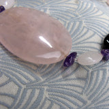 beaded semi-precious stone jewellery, semi-precious bead jewellery MN60