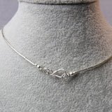 sterling silver necklace clasp