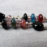 tormaline semi-precious beads