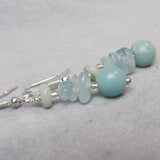 semi-precious stone beaded earring jewellery