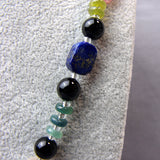 mixed semi-precious stone beads