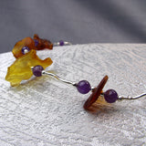 unique handcrafted amber jewellery necklace