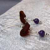 long drop semi-precious stone earring jewellery design
