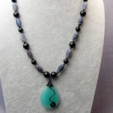 handmade semi-precious stone necklace