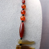 carnelian semi-precious stone beads