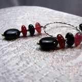 semi-precious tourmailne beads
