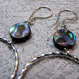 paua shell beads