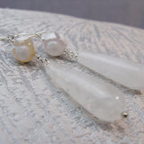 long drop earrings handmade uk