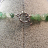 Handmade Semi-Precious Stone Necklace, Semi-Precious Bead Necklace A23